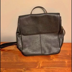 Fossil Claire Backpack Black Leather